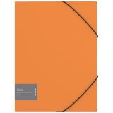 Папка на резинке Berlingo "Fuze" А4, 600мкм, оранжевая