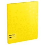 Папка с 60 вкладышами Berlingo "Neon", 30мм, 1000мкм, желтый неон, с внутр. карманом