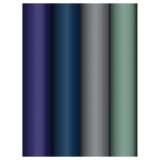 Упаковочная бумага глянц. 70*100см, MESHU "Monochrome", 80 г/м2, ассорти, 4 дизайна