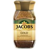 Кофе растворимый Jacobs "Gold", сублимированный, стеклянная банка, 95г