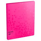 Папка с 60 вкладышами Berlingo "Neon", 30мм, 1000мкм, розовый неон, с внутр. карманом