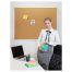 Доска пробковая OfficeSpace, 90*120см, алюминиевая рамка
