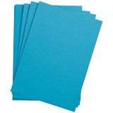 Цветная бумага 500*650мм, Clairefontaine "Etival color", 24л., 160г/м2, бирюзовый, легкое зерно, 30%хлопка, 70%целлюлоза