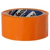 Клейкая лента упаковочная Unibob, 48мм*66м, 45мкм, оранжевая