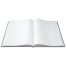 Книга учета OfficeSpace, А4, 96л., линия, 200*290мм, бумвинил, блок офсетный