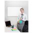 Доска магнитно-маркерная OfficeSpace, 60*90см, алюминиевая рамка Slim, полочка