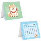 Календарь-домик MESHU "Smiling dog", на гребне, 2025г.