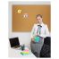 Доска пробковая OfficeSpace, 100*150см, алюминиевая рамка