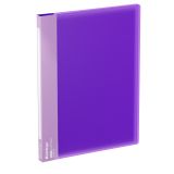 Папка с 20 вкладышами Berlingo "Envy" А4, 17мм, 700мкм, с внутр. карманом, фиолетовая