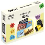 Игра настольная ТРИ СОВЫ "Мемо. Изобретения человечества ", 50 карточек, картонная коробка