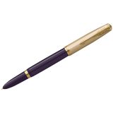 Ручка перьевая Parker "51 Plum GT", черная, 0,8мм, подарочная упаковка