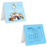 Календарь-домик MESHU "Cute cats", на гребне, 2025г.