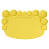 Коврик для творчества Мульти-Пульти силиконовый, желтый, 345*230мм, европодвес