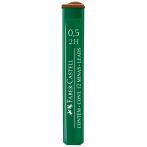 Грифели для механических карандашей Faber-Castell "Polymer", 12шт., 0,5мм, 2H