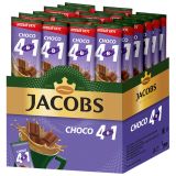 Кофе растворимый Jacobs "Choco", с какао-порошком, 4в1, порционный 24 пакетика*13,5г