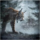 Календарь настенный перекидной на скрепке, 29*29 6л. BG "Into a wild", 2025г.