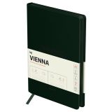 Ежедневник датированный 2025г., А5, 176л., мягкий переплет, кожзам, BG "Vienna. Dark green", темно-зеленый