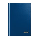 Книга учета OfficeSpace, А4, 96л., клетка, 200*290мм, бумвинил, цвет синий, блок офсетный, клетка с рамкой