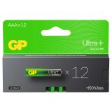 Батарейка GP Ultra Plus AAA (LR03) 24AUP алкалиновая, BC12