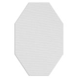 Холст на картоне Гамма "Студия", восьмиугольный, 20*30см, 100% хлопок, 280г/м2, мелкое зерно