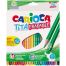 Карандаши цветные пластиковые стираемые Carioca 