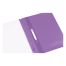 Папка-скоросшиватель пластик. СТАММ А4, 160мкм, фиолетовая с прозр. верхом