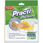 Салфетки для уборки Paclan "Soft ECO", губчатые, целлюлоза, 18*18см, 2шт., европодвес