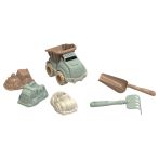 Набор для песка ТРИ СОВЫ "Грузовик", 6 предметов (грузовик, совок, грабли, 3 формочки)