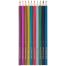 Карандаши цветные Faber-Castell, 10цв., металлик, заточен., картон. упаковка