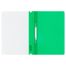 Папка-скоросшиватель пластик. СТАММ А4, 120мкм, зеленая с прозр. верхом
