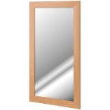 Зеркало настенное прямоугольное Мета Мебель, 500*20*880мм, МДФ бук