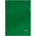 Папка-уголок СТАММ А4, 180мкм, пластик, непрозрачная, зеленая