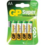 Батарейка GP Super AA (LR6) 15A алкалиновая, BC4
