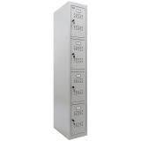 Шкаф для раздевалок модульный Практик ML-14-30 (базовый модуль), 1830*300*500, 1 секция