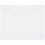 Папка-конверт на кнопке OfficeSpace А5 (190*240мм), 120мкм, пластик, прозрачная