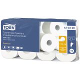 Бумага туалетная Tork "Premium"(T4) 2-слойная, стандарт. рулон, 23м/рул., 8шт., мягкая, тиснение, белая