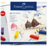 Пастель Faber-Castell "Soft pastels", 48 цветов, мини, картон. упаковка