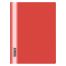 Папка-скоросшиватель пластик. OfficeSpace А4, 120мкм, красная с прозр. верхом