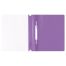 Папка-скоросшиватель пластик. СТАММ А5, 180мкм, фиолетовая с прозр. верхом