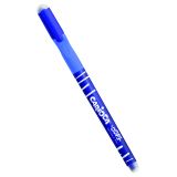 Ручка гелевая стираемая Carioca "Oops" синяя, грип, 0,7мм