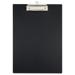 Планшет с зажимом OfficeSpace "Вита" А4, 1000 мкм, пластик, черный