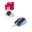 Мышь Smartbuy ONE 352, USB, синий, черный, 3btn+Roll