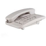 Телефон проводной Texet ТХ-212, повторный набор, светло-серый