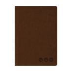 УЦЕНКА - Телефонная книга А5, 80л., кожзам, OfficeSpace "Nebraska" коричневый с вырубкой