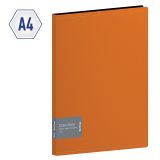 Папка с 40 вкладышами Berlingo "Color Zone" А4, 21мм, 1000мкм, оранжевая