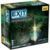 Игра настольная ZVEZDA "Exit Квест. Затерянный остров", картонная коробка