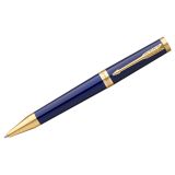 Ручка шариковая Parker "Ingenuity Blue GT" черная, 1,0мм, подарочная упаковка
