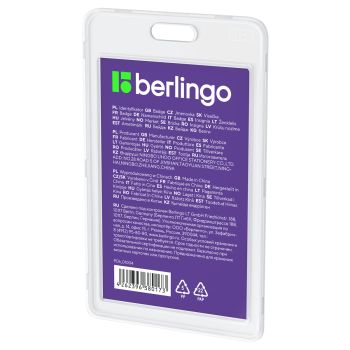 Бейдж вертикальный Berlingo 
