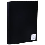 Папка с 20 вкладышами OfficeSpace А4, 17мм, 400мкм, пластик, черная