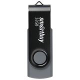 Память Smart Buy "Twist"  32GB, USB 2.0 Flash Drive, черный